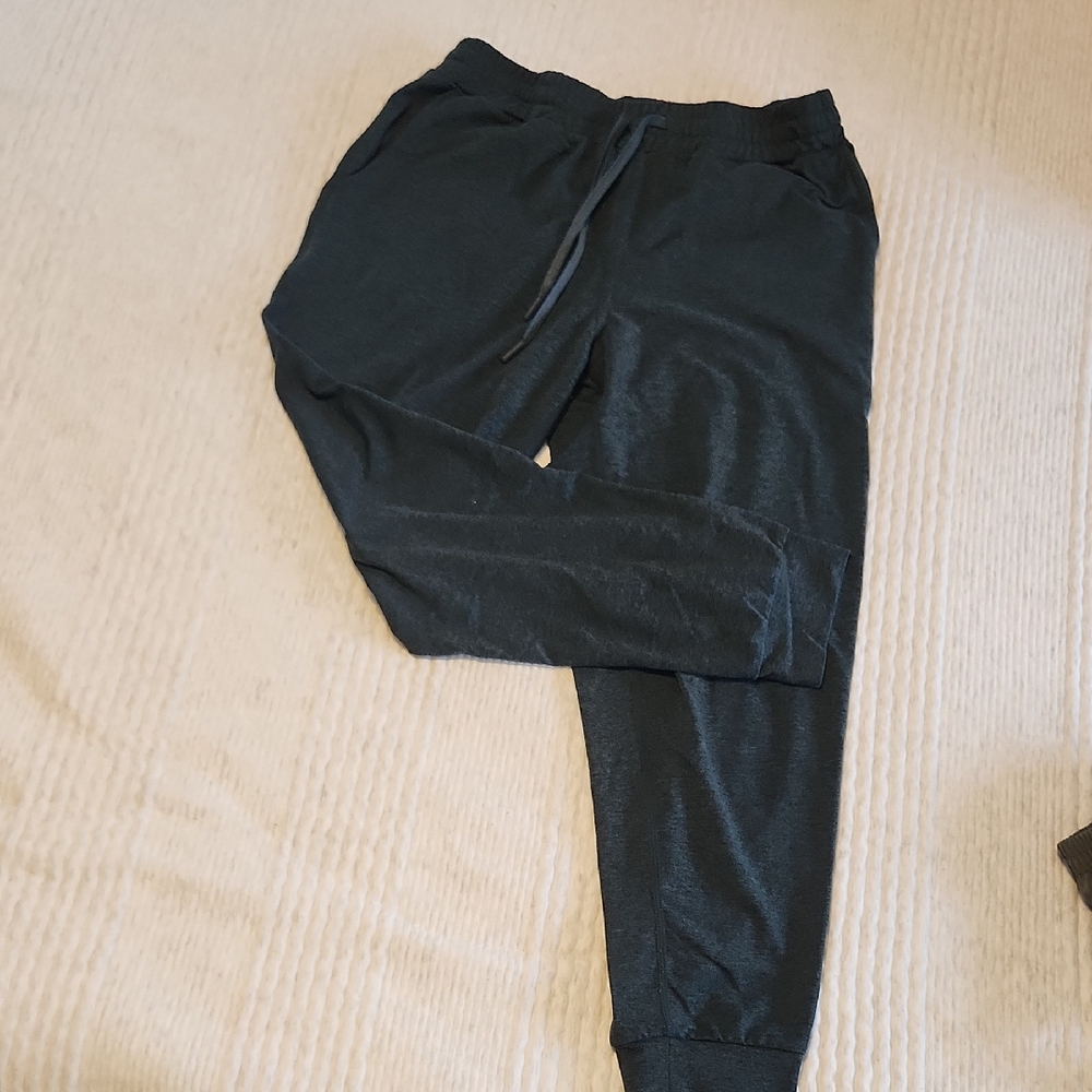 Quince Flow Knit Jogger Pants-evergreen